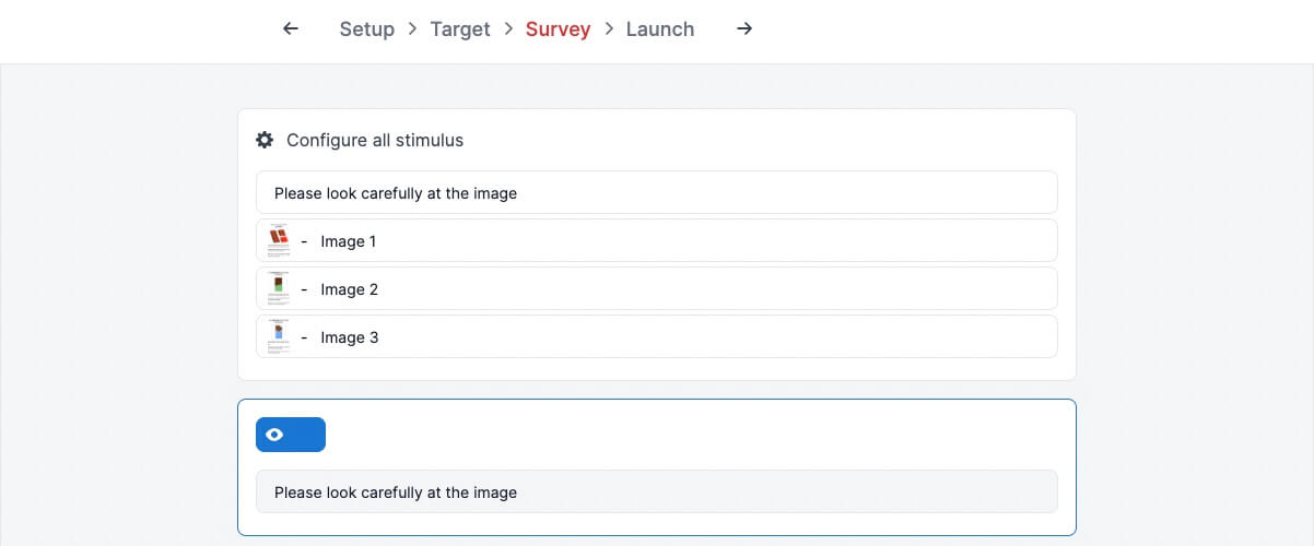 Monadic Test Surveys - Zinklar